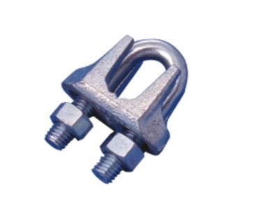Galvanized wire rope clip