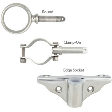 Oarlock socket