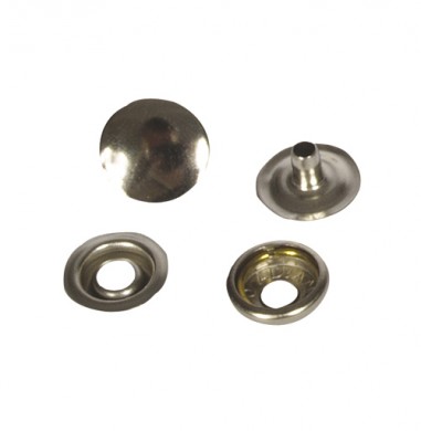 Brass Chrome Canopy Clasp Set