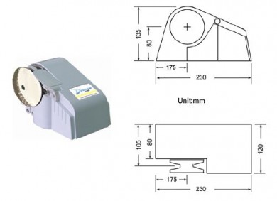Horizontal Windlass 12V 300/600/1100W Taiwan