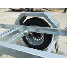 Trailer for RIB boat