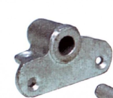 Base for rod holder galvanized