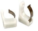 Pole holder f28-32mm plastic/inox set
