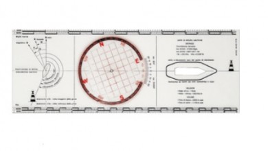 Nautic course plotter 110/360mm