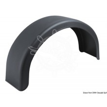 Mudguard for boat trailer wheels 