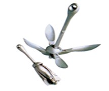 Folding anchor from 0,7 till 12 kg