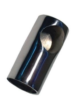 Blind tube f22-25mm inox