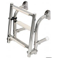 Foldable ladders wall-mounting