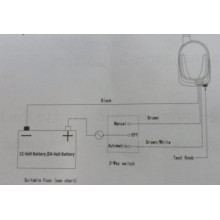 Automatic bilge pump 12/24V 600-750GPH China