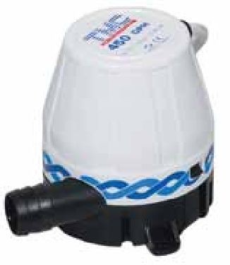 BILGE PUMP TMC 12V 450 - 1250GPH Taiwan 