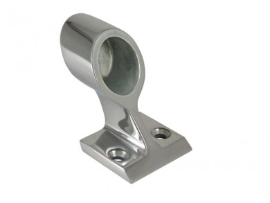 Inclined End Fitting f22-25mm inox