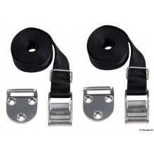 Boarding ladder for inflatable boats inox