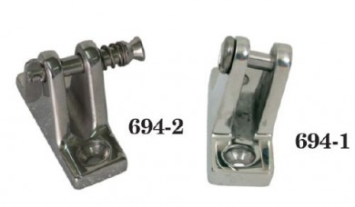 Inox deck hinge