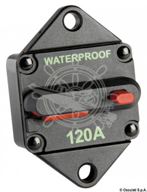 Watertight thermal switches for winch protection