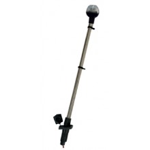 All around pole white light with socket 12V 10W 540mm