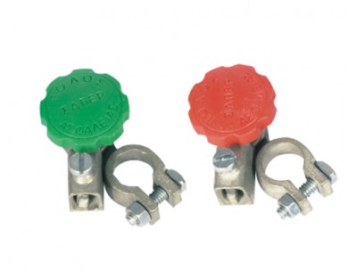 Quick release battery connectors (pair)