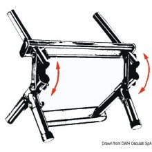 Foldable ladders wall-mounting