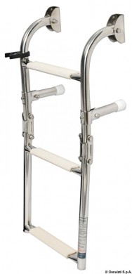 Foldable ladders wall-mounting