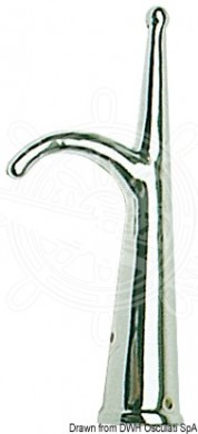 Boat hook 28mm stainless steel