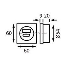 USB port 12/24V