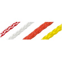 Polyethylene Braided Rope orange/white D6-12mm