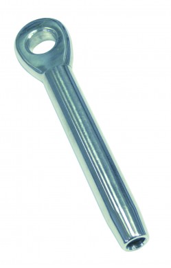 Eye terminal inox